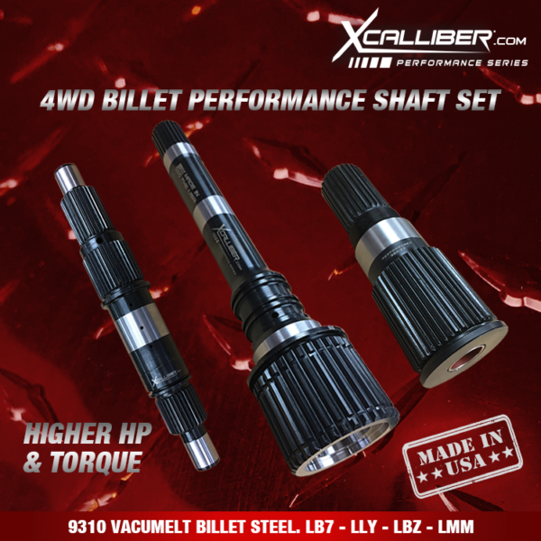 PERFORMANCE BILLET SHAFTS