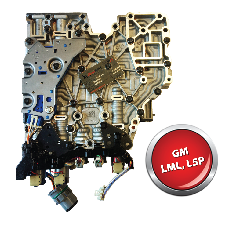 ルミ 29536782-RZ VALVE BODY, EARLY 6 SOLENOID-5 SPEED, ALLISON 1000/GM