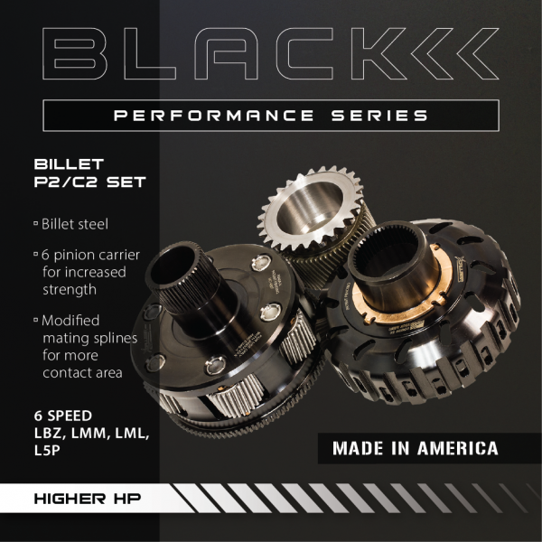 PERFORMANCE BILLET P2 CARRIERS & C2 BILLET HUBS